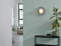 OSRAM DECOR Concrete Nest Applique da parete grigia, G9
