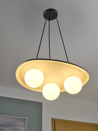 LEDVANCE DECOR Concrete Nest Pendelleuchte Grau, 3-flammig, G9