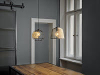 LEDVANCE DECOR Cage Bell Pendelleuchte, schwarz/braun, E27