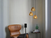 LEDVANCE DECOR Paper Drop Pendant Lampadario Plate 3XE27 Beige