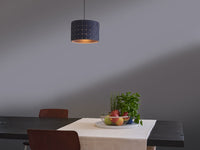 OSRAM DECOR Lampada a sospensione Decor Felt Weaving grigio, E27, 280 mm
