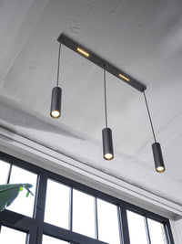 LEDVANCE DECOR Drums LED Pendant Lampadario Nero, 3-flammig, GU10