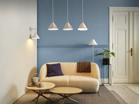 LEDVANCE DECOR Pendelleuchte 3-flammig Decor Pulp weiß, E14