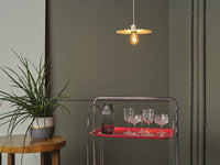 OSRAM DECOR Plisse Lampada a sospensione Pendelleuchte E27 Beige