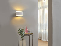 OSRAM DECOR fascia in gesso lampada da parete 290 1xE27 bianca