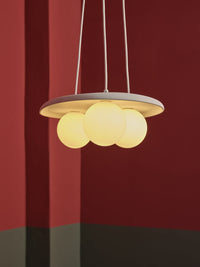 LEDVANCE DECOR Plaster Nest Pendant Pendelleuchte 3xG9 White