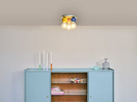 OSRAM DECOR Lampada da soffitto Bubble, 3 fiamme, E27, Multicolore