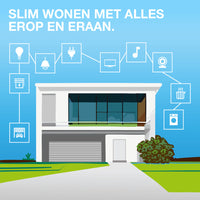OSRAM Wifi SMART+ FLOOD CAMERA CONTROL Gartenstrahler mit HD Kamera Sensor 23W / 3000K Warmweiß