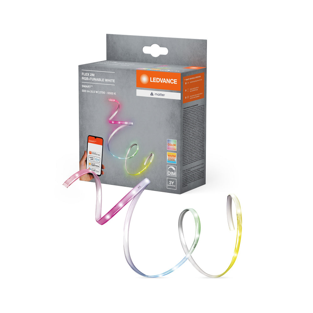 LEDVANCE SMART+ MATTER FLEX LED Striscia 2M RGB Bianco Regolabile