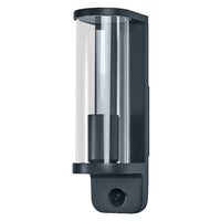 OSRAM ENDURA® CLASSIC TUBULAR lampada da parete con sensore E27 IP44 grigio scuro