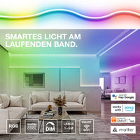 LEDVANCE SMART+ MATTER FLEX LED Striscia 2M RGB Bianco Regolabile