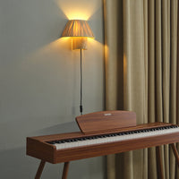 LEDVANCE DECOR Bamboo Paper Wandleuchte Braun, E27, 280mm