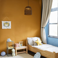 Lampada a sospensione LEDVANCE DECOR Decor Cardboard Ball Bell marrone, E27