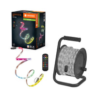 LEDVANCE STRISCIA LED FLESSIBILE DA ESTERNO RGB 20M IP65 Telecomando