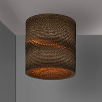 LEDVANCE DECOR Deckenleuchte Decor Cardboard Cylinder braun, E27