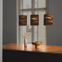 LEDVANCE DECOR Pendelleuchte Decor Cartone Cilindro braun, 3xE27