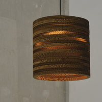 Lampada a sospensione LEDVANCE DECOR Decor Cardboard Cilindro marrone, E27