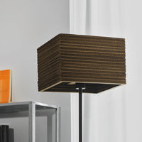 LEDVANCE DECOR Lampada da terra Decor Cardboard Square marrone, E27