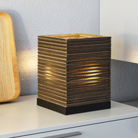 LEDVANCE DECOR Tischleuchte Decor Cardboard Square braun, E27