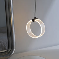 LEDVANCE DECOR Circle Pendant Lampadario, 3 pendenti, 8W, Click CCT Nero