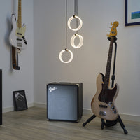 LEDVANCE DECOR Circle Pendant Lampadario, 3 pendenti, non lineare, 20W, Click CCT Nero