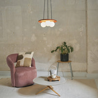 LEDVANCE DECOR Clay Nest Pendant Lampadario 3XG9 Marrone