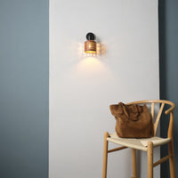 LEDVANCE DECOR Clay Windows Wall Lampada da parete Marrone, E27
