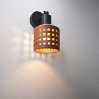 LEDVANCE DECOR Clay Windows Wall Lampada da parete Marrone, E27