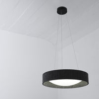 LEDVANCE DECOR Felt Cylinder Lampadario Grigio scuro, 28W, 830mm