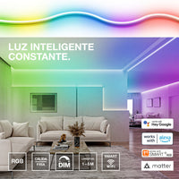 OSRAM Matter SMART+ FLEX striscia LED 2M RGB bianco regolabile
