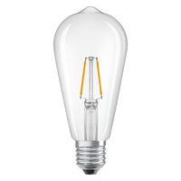 OSRAM Lampada LED Retrofit CLASSIC ST 2.5W 827 Chiaro E27, 250 lm, 2700 K, Bianco caldo