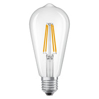 OSRAM Lampada LED Retrofit CLASSIC ST 6.5W 827 Chiaro E27, 806 lm, 2700 K, Bianco caldo