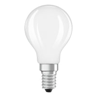 OSRAM Retrofit Classic P LED Lampada opaca (ex 40W) 4W / 2700K Bianco caldo E14