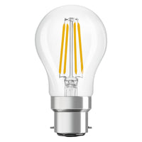 OSRAM Lampada LED Retrofit CLASSIC P 4W 827 Chiara B22d, 470 lm, 2700 K, Bianco caldo