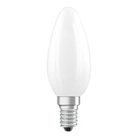 OSRAM Retrofit Classic B LED Lampe Kerzenform matt (ex 25W) 2,5W / 2700K Warmweiß E14