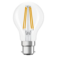 OSRAM LED Lampe LED Retrofit CLASSIC A DIM 7W 827 Clear B22d, 806 lm, 2700 K, Warmweiß