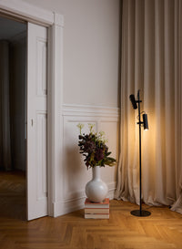 LEDVANCE DECOR Drums Lampada da terra da terra 2XGU10 Nera