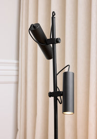 LEDVANCE DECOR Drums Lampada da terra da terra 2XGU10 Nera