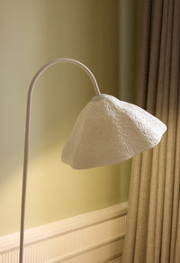 OSRAM DECOR Lampada da terra Decor Lotus Leaf bianco, E27, dimmerabile