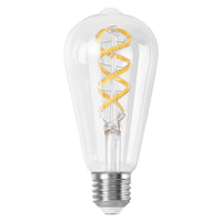 OSRAM Matter SMART+ LED Lampada CLASSIC A, RGB, vetro a filamento, 4,8W, 470lm, E27