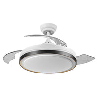 OSRAM LED Ventilatore da soffitto retrattile 66W Bianco 3000K-6500K