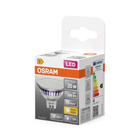 OSRAM SPOT MR16 GL 35 Lampadina a LED riflettore, 4,3W, 396lm, GU5.3, Bianco caldo