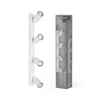OSRAM LED SPOT OCTAGON lampada da soffitto 4 x 3,4W, GU10, 920lm, bianco