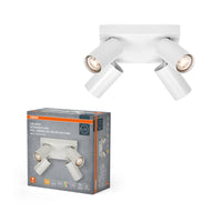 OSRAM LED SPOT OCTAGON PL Lampada da soffitto 4 x 3,4W, GU10, 920lm, bianco