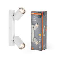 OSRAM LED SPOT OCTAGON lampada da soffitto 2 x 3,4W, GU10, 460lm, bianco