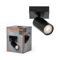 OSRAM LED SPOT OCTAGON lampada da soffitto / lampada da parete 3,4W, GU10, 230lm, nero