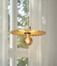 LEDVANCE DECOR Plisse Pendant Pendelleuchte E27 Beige