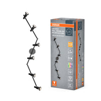 OSRAM FARETTO LED GU10 Lampada da soffitto 6 x 3,4W, 1380lm, nero