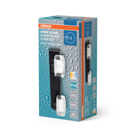 OSRAM ORBIS Fiamma Applique da bagno 11W Click CCT IP44 nero