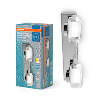 OSRAM ORBIS Fiamma Applique da bagno 11W Click CCT IP44 Cromo